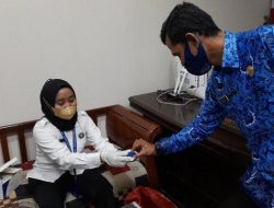 Seluruh Pegawai Kesbangpol Sulbar Ikut Tes Urine