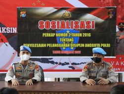 Propam Polda Sulbar Harap Personel Tidak Langgar Aturan