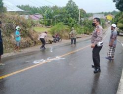 Pengendara Motor Tewas Kecelakaan di Salugatta Mamuju
