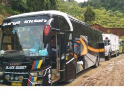 Jalan Trans Sulawesi di Takandeang Mamuju Kembali Macet