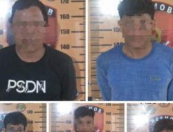 Kecanduan Game, Lima Pemuda Mamuju Ditangkap Polisi Usai Curi Besi PLN untuk Beli Chip
