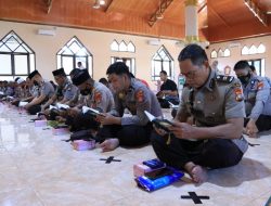 Binrohtal Polres Majene Bahas Kesiapan Menyambut Ramadhan