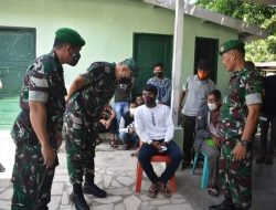 Penyaluran Bantuan Tunai di Kodim 1402/Polman Ditinjau Kasdam Hasanuddin