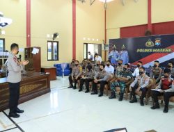 Kapolres Majene Minta Personel Kawal Aksi Demonstrasi Sesuai Instruksi