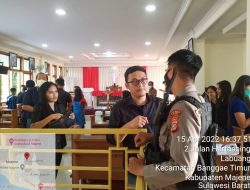 Wujudkan Ibadah Kondusif, Polres Majene melakukan Pengamanan di Gereja GPIB Immanuel