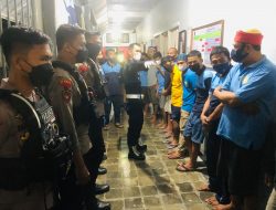 Polres Majene Beckup Operasi Bersih-bersih Kamar Hunian Rutan