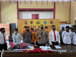 Polres Majene Tetapkan Empat Tersangka Pelaku Penurunan Bendera di Kantor Bupati Majene