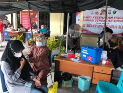 Sambut Hari Bhayangkara, Polres Majene Gelar Vaksinasi