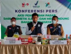 Ribuan Jenis Produk Kosmetik Ilegal dan Mengandung Bahan Berbahaya Disita BPOM Mamuju