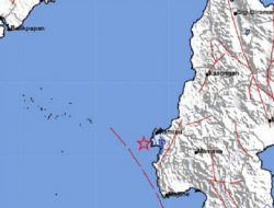 Gempa Bumi 3.7 SR di Barat Laut Majene