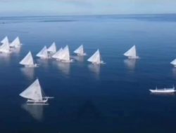 Wapres Ma’ruf Amin Sambut Peserta Festival Sandeq 2022