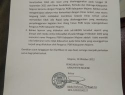 PGRI Majene Bantah Soal Sumbangan Wajib Guru