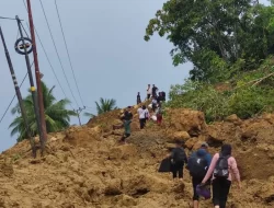 Usai Longsor Polda Sulbar Imbau Warga Tunda Lewati Trans Sulawesi