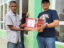 Korban Bencana di Desa Salutambung Terima Bantuan Dinas PUPR Majene