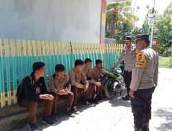 Polsek Sendana Tertibkan Pelajar Bolos Sekolah