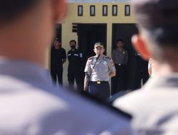 Wakapolres Majene Imbau Personil Bekerja dengan Ikhlas