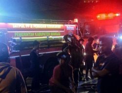 Dua Ruko Hangus Terbakar di Karema Mamuju