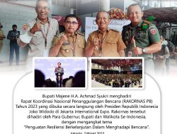 Bupati Majene Hadiri Rakornas PB 2023