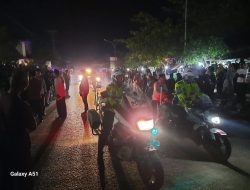 Puncak Malam Takbiran Idul Fitri 1444 H, Polres Majene Maksimalkan Pengamanan