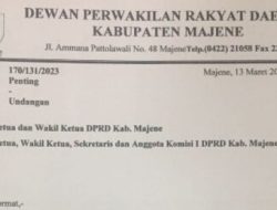 DPRD Jadwalkan RDP dengan APDESI dan Pemkab Majene