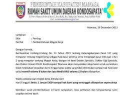 Delapan Dokter RSUD Kondosapata Bakal Mogok Kerja