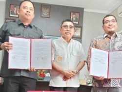 Naskah Perjanjian Hibah Daerah Ditandatangani Bupati Majene, KPU dan Bawaslu