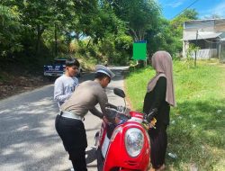 Patroli Hunting System Satlantas Polres Majene Jaring Puluhan Pelanggar