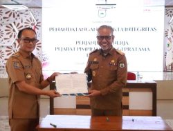 OPD Pemprov Sulbar Tandatangani Pakta Integritas