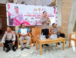 Desa Simbang Terima Bantuan Buku dari Polres Majene dan Dinas Perpustakaan