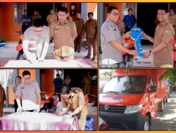 Pjs. Bupati Majene Salurkan Bantuan Logistik dan Peralatan Kesiapsiagaan Bencana