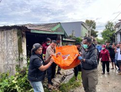 Kerangka Manusia Ditemukan di BTN Lino Maloga Majene, Polres Majene Lakukan Evakuasi
