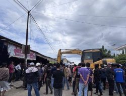 Warga di Pasar Pekkabata Polman Ricuh Akibat Sengketa Lahan