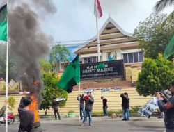 HMI Majene Siap Gelar Demo Desak Penutupan Tambang PT. Cadas di Pamboang