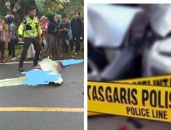 Kecelakaan Hari Ini di Mamuju Sulbar, Pemotor Ngebut Saat Jalan Licin, Munawir Tewas di TKP