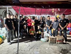 IOF PENGCAB MAJENE PEDULI KORBAN KEBAKARAN DESA GALUNG TULUK BALANIPA