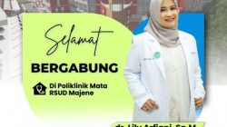 RSUD Majene Perkuat Layanan Kesehatan Mata, Hadirkan Dokter Spesialis Baru untuk Jawab Kebutuhan Masyarakat