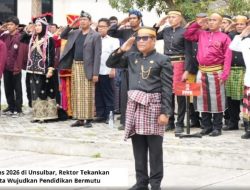 Upacara Hardiknas 2026 di Unsulbar, Rektor Tekankan Partisipasi Semesta Wujudkan Pendidikan Bermutu