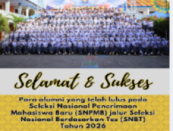 51 Alumni SMAN 1 Majene Lolos SNBT 2026, Bukti Konsistensi Cetak Generasi Berprestasi