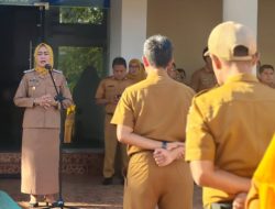 Pimpin Apel Gabungan, Wakil Bupati Majene Tekankan Target Kinerja dan Sinergi Antar OPD