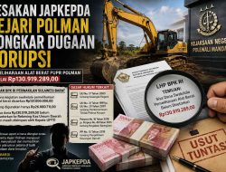 JAPKEPDA Desak Kejari Polman Bongkar Dugaan Penyalahgunaan Anggaran Pemeliharaan Alat Berat Rp130 Juta di PUPR Polman