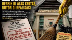 JAPKEPDA Desak Kejari Mamuju Usut Dugaan Korupsi Belanja Jasa Kebersihan Pemprov Sulbar, BPK Temukan Kelebihan Pembayaran Rp146,4 Juta