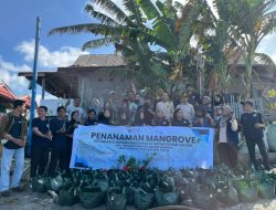 PPK Ormawa HIMAIPA Tanam 100 Bibit Mangrove untuk Cegah Abrasi di Desa Galung Tuluk