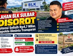 Potensi Kerugian Negara Pengadaan Lahan BLK Sulbar Capai Rp4,7 Miliar, Kapolda Diminta Transparan dan Percepat Penyelidikan