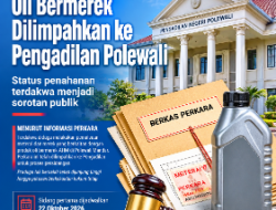 Perkara Oli Palsu Dilimpahkan ke Pengadilan Polewali, Terdakwa Haji Zul Masih Bebas Tak Ditahan